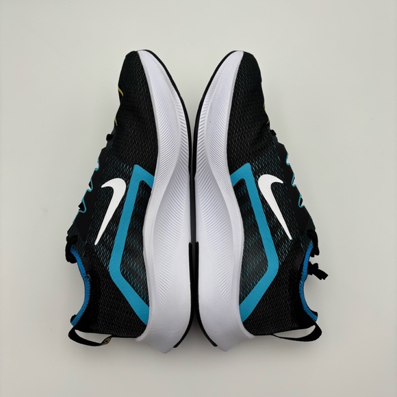 Men’s Nike Zoom Fly 4 Black Chlorine Blue Shoes